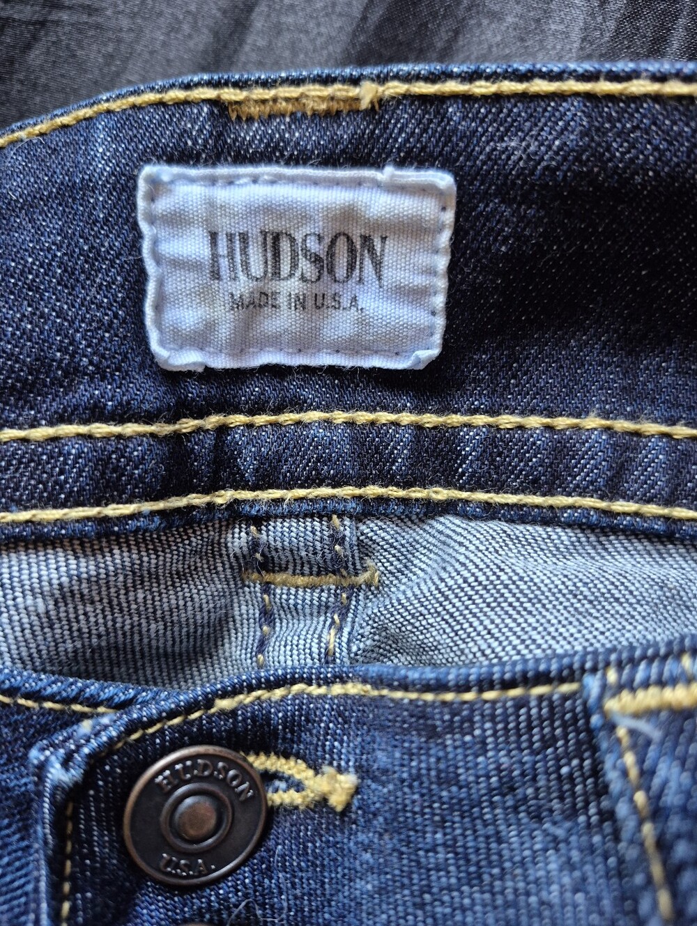 Hudson Jeans Low Rise Jeans Indigo Bootcut Denim - Picture 3 of 5